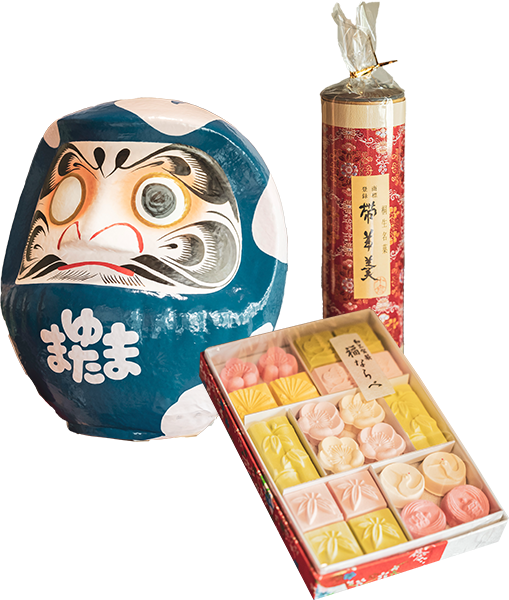 お土産屋の商品
